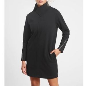 Athleta cozy karma vela dress mock neck sweater dress size XS